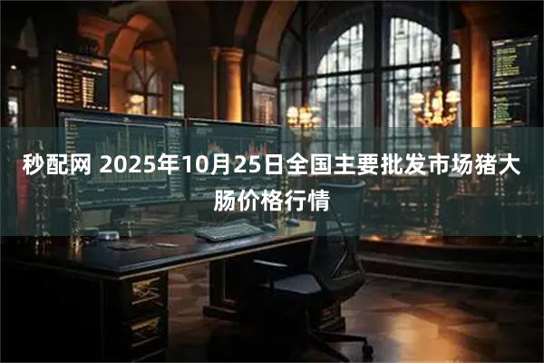 秒配网 2025年10月25日全国主要批发市场猪大肠价格行情